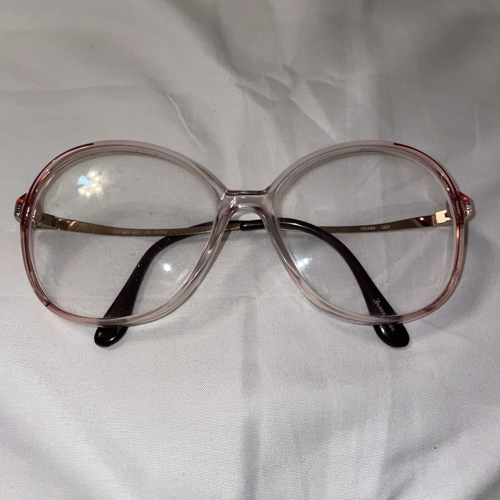 Vintage Charmant 4601 GEP 54-15-135 Japan Eyeglasses Frames Only